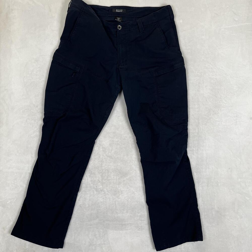 5.11 Cargo Pants Mens 38x32 Blue Regular Fit Tactical Workwear Utility